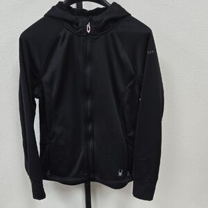 Spyder Black Hooded Sweatshirt